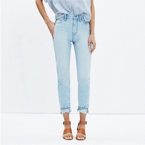 Madewell the perfect summer Jean vintage high rise straight leg crop size 29 - Picture 1 of 8